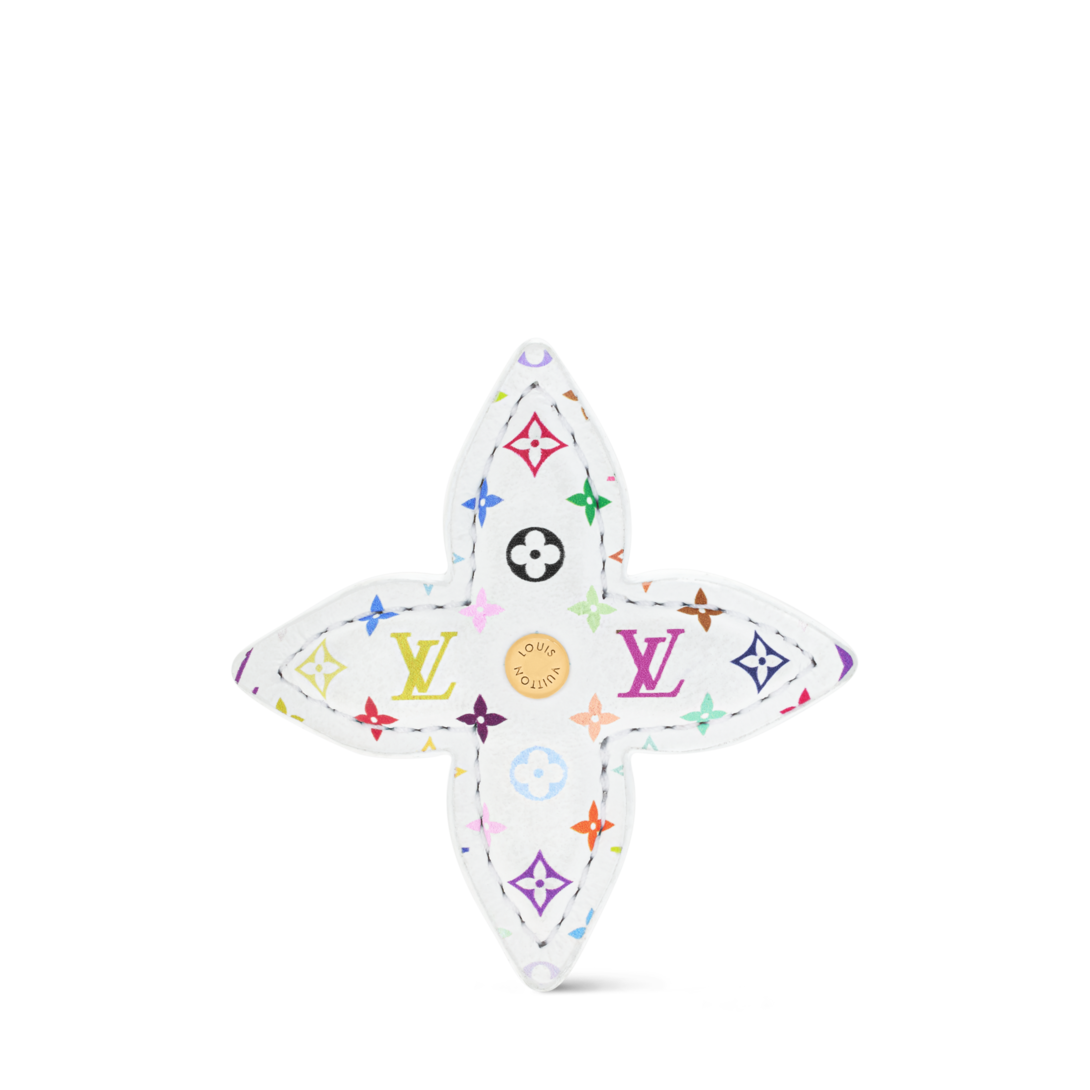 LV × TM モノグラム マルチカラー フラワー バレッタ S00｜ルイ